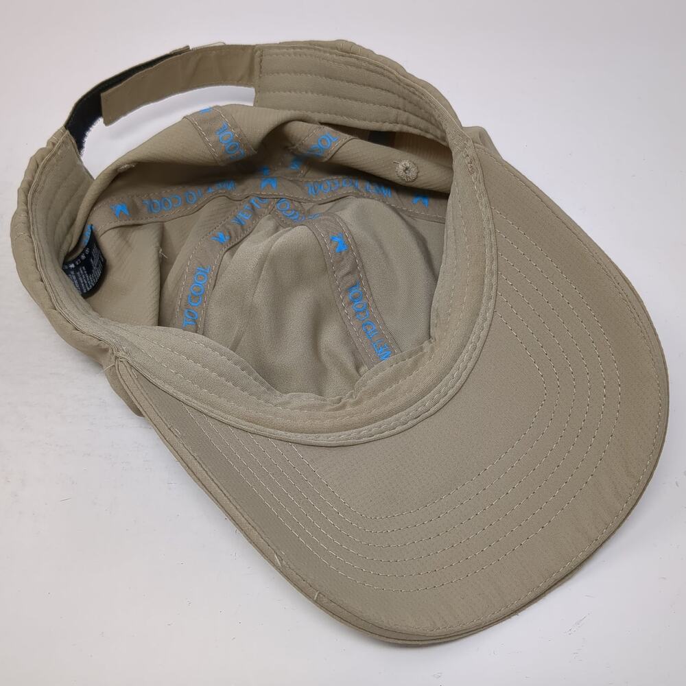 Mission Strapback Baseball Cap Solid Beige One Si… - image 7